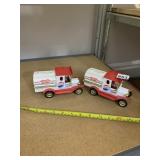 PEPSI-COLA COLLECTIBLE BANK TRUCK, 10.5IN L.