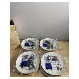 GORHAM NORMAN ROCKWELL FOUR SEASONS PLATES.