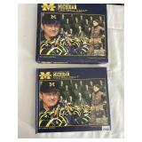 UNIVERSITY OF MICHIGAN FOOTBALL VAULT BOOKS.