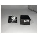 TIME CHAIN QUARTZ WRISTWATCH.