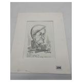 TONY BROGDEN CARICATURE DRAWING.