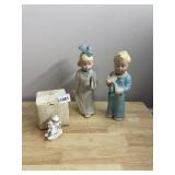 COVENTRY WARE FIGURINES, ARMANI ORNAMENT.