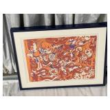 ELIZABETH DONOHUE FRAMED ART PRINT 16X20.5IN.