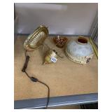 PABST BLUE RIBBON BEER HANGING LAMP AS FOUND