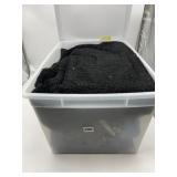 ASSORTED THROW BLANKETS.