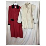 VINTAGE 80S LANZ SIZE M DRESS, KAY BOYS COAT