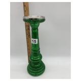 GREEN CANDLE HOLDER