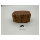 MORTON WOODWORKING WOODEN BOX.