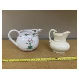 SPERMA DERUTA PITCHER, CERAMIC CREAMER.
