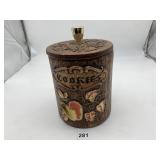 TREASURE CRAFT COOKIE JAR.