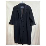 VINTAGE WOMEN'S CASHMERE COAT, NEEDS CLEANED SIZE