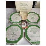 NORMAN ROCKWELL GORHAM FOUR SEASONS PLATES LTD