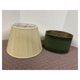 ASSORTED LAMPSHADES, 12IN & 13.5IN