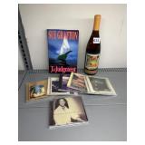 CHADDSFORD SPICED APPLE BOTTLE, SUE GRAFTON BOOK,