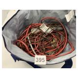 ASSORTED ELECTRICAL POWER CORDS.