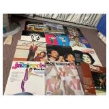 JANE FONDA, JAZZERCISE, SLIMNASTICS VINYL ALBUMS.