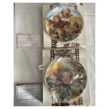 DANBURY MINT SHIRLEY TEMPLE PLATES.