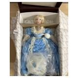 EDWIN M. KNOWLES CHINA FASHION DOLL.