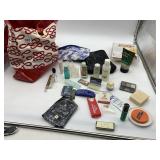 ASSORTED COSMETICS, TOILETRIES, TOTE BAG, CRAFT