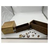 ROYAL DOULTON BOX, KRAFT BORDEN'S BOXES, ASSORTED