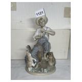 LLADRO NORMAN ROCKWELL PORCELAIN FIGURINE.