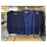 PENDLETON CASHMERE VEST, SAKS FIFTH AVENUE POLO,