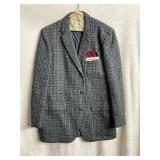 VINTAGE HARRIS TWEED BLAZER EST SIZE 44