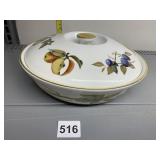 ROYAL WORCESTER EVESHAM COVERED CASSEROLE DISH