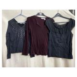 WOMEN'S TOPS SIZE SMALL, J JILL, CHICOS