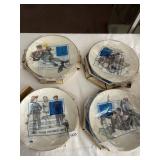 GORHAM FINE CHINA PLATES.