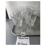 (8)WATERFORD CRYSTAL GOBLETS