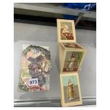 VINTAGE CHRISTMAS CARDS AND POST CARDS OF POPES