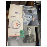 MILITARY PRINTS, DOCUMENTS, NOTEBOOK.