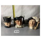 ROYAL DOULTON CHARACTER JUGS