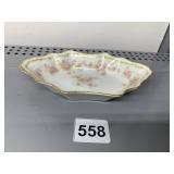 LIMOGES STUDIO BAZAR FLORAL BOWL 6IN