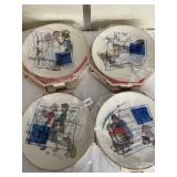 GORHAM NORMAN ROCKWELL FOUR SEASONS COLLECTOR