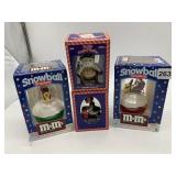 M&M'S SNOWBALL & COLLECTIBLE ORNAMENTS.