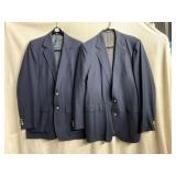 VINTAGE MEN'S SPORT COATS SIZE 44, NEED CLEANED