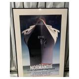 A.M. CASSANDRE NORMANDIE FRENCH LINE POSTER,