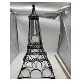 EIFFEL TOWER METAL WINE RACK.