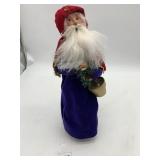 BYERS' CHOICE SANTA CAROLER FIGURINE.