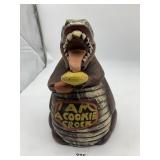 I AM A COOKIE CROCK CERAMIC JAR.