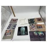 VERA VOGEL CERAMIC ART CATALOGS & VASE