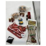 MONTGOMERY SCHOOLHOUSE WOODEN TOYS.