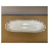 LIMOGES PORCELAIN SERVING PLATTER, MADE IN