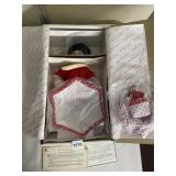 DANBURY MINT APRIL SHOWERS PORCELAIN DOLL.