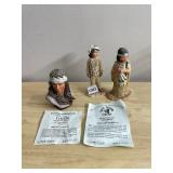 GREGORY PERILLO BISQUE PORCELAIN FIGURES BUST.