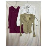 90S/Y2K WOMEN'S TOPS, NEED CLEANED, SIZE S