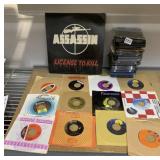 ASSASSIN LP, VINTAGE 45 RPM RECORDS, EMPTY CD