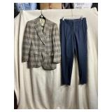 VINTAGE LARRIMORS TWEED JACKET SIZE 42, TROUSERS